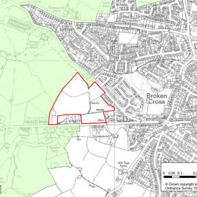 Land between Chelford Rd and Shirley Road