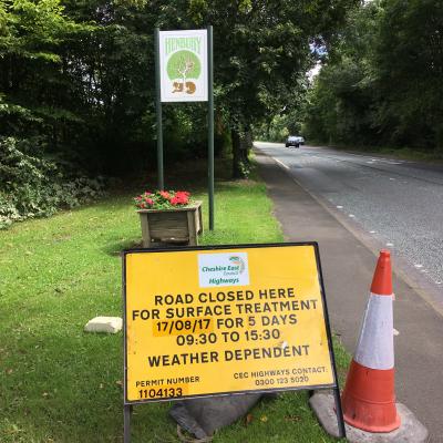 Road closure