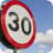 30 mph sign